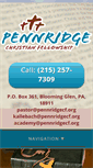 Mobile Screenshot of pennridgecf.org
